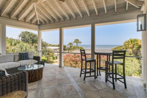 Spacious Jekyll Island Home Steps to the Ocean!